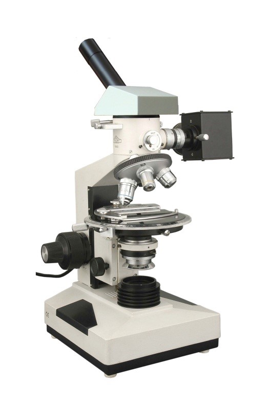 Monocular Inclined Transmitted and Reflected Light Polarising Ore Microscope